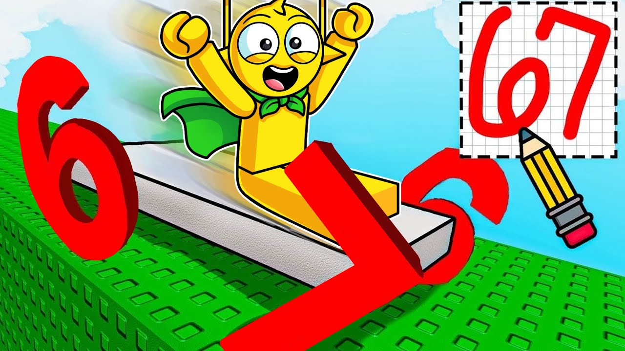 DIBUJA LAS RUEDAS PARA GANAR LA CARRERA EN ROBLOX!!