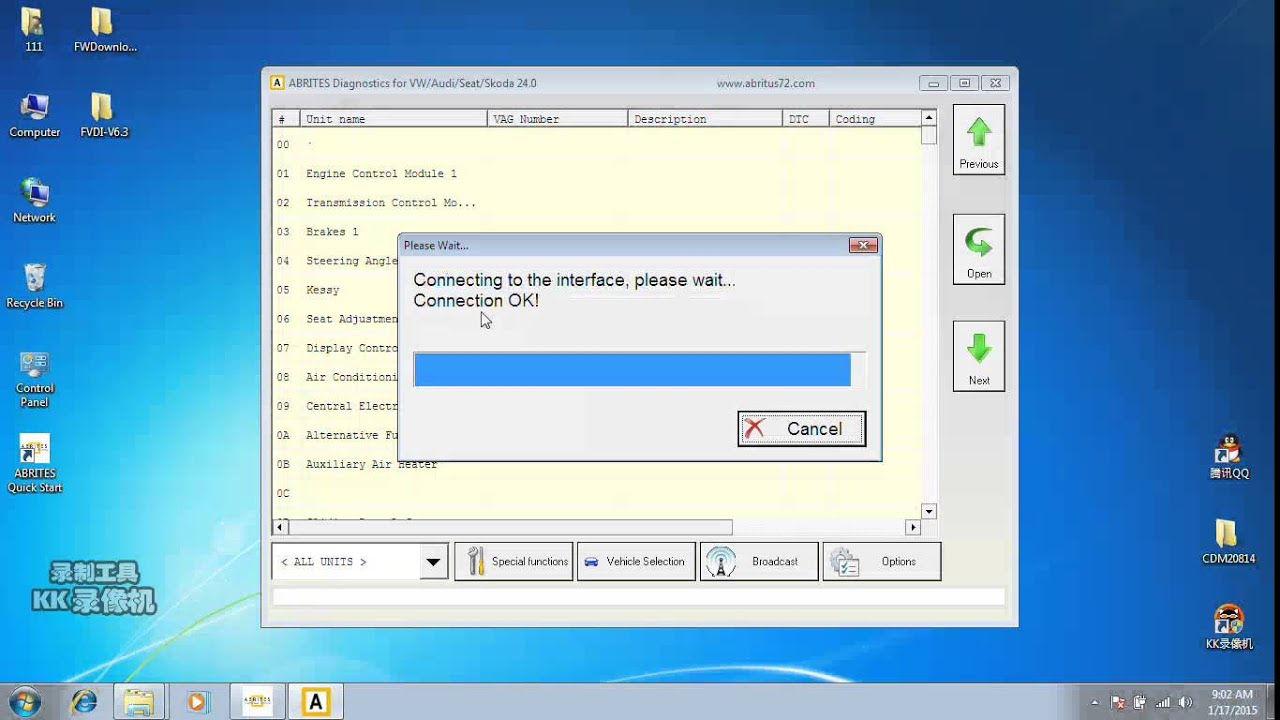 FVDI activate  video