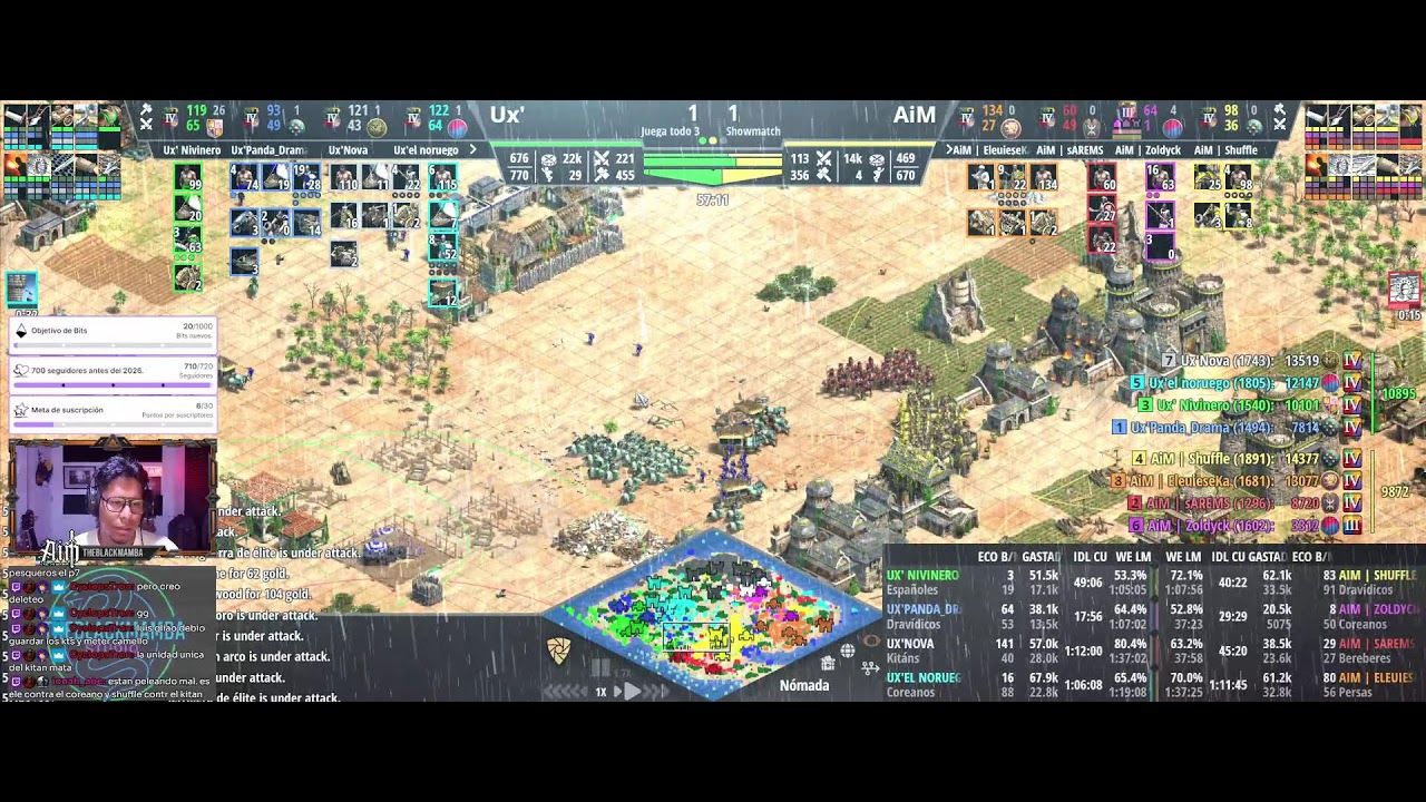 Showmatch - 1v1 BO5: Virtus | Sobek VS Ux' Ozone - 4v4 BO3: Ux' VS AiM.