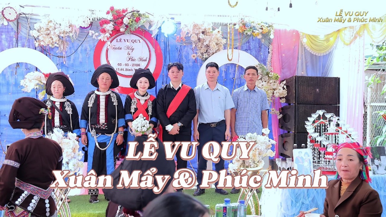 LỄ VU QUY Xuân Mẩy & Phúc Minh, một tình yêu đẹp, chúc hai bạn trăm năm hạnh phúc.