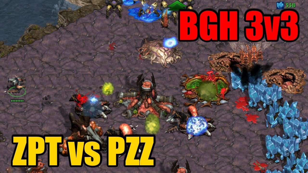StarCraft BGH 3v3 | Big Game Hunters | Brood War | TeamPlay