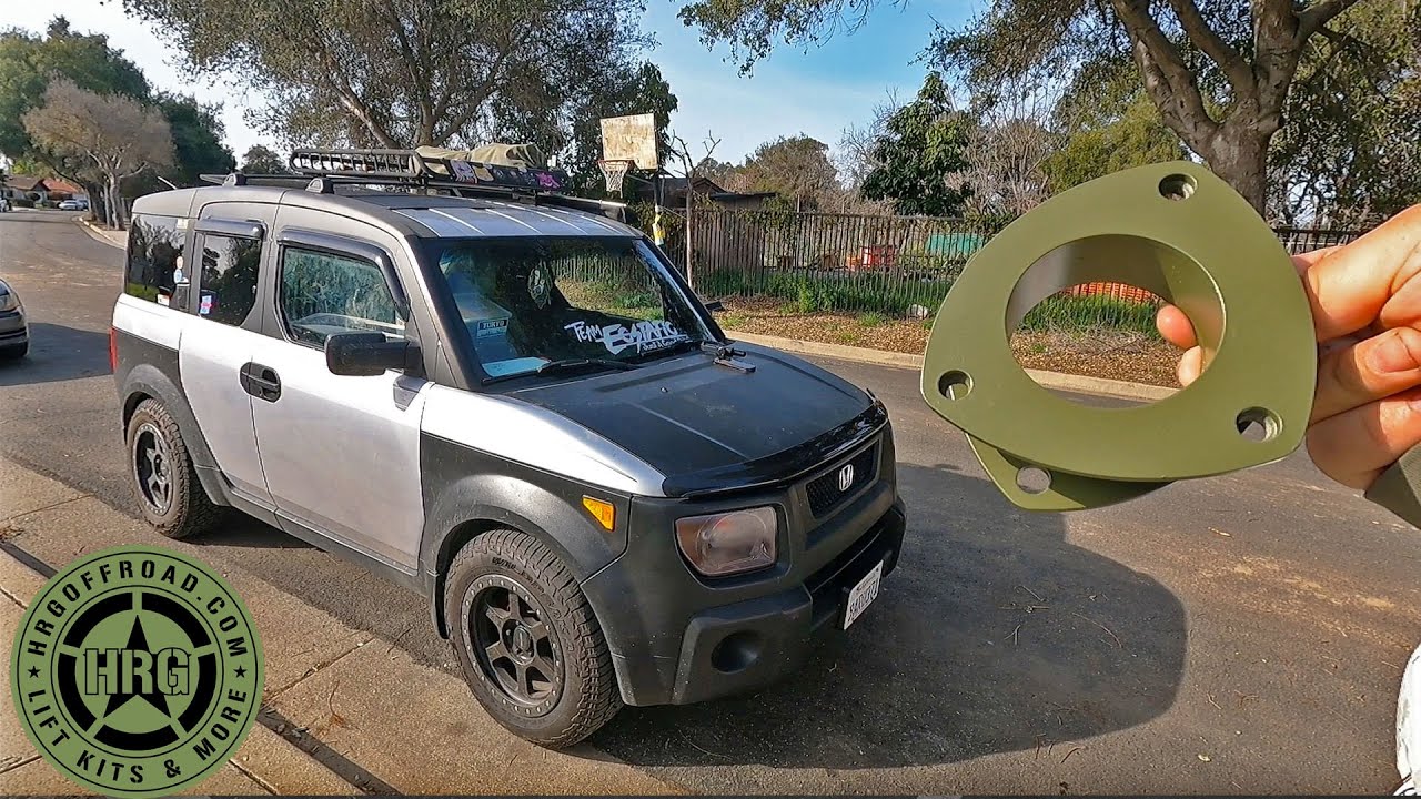 ИНСТРУКЦИЯ: Комплект для подъема подвески HRG на Honda Element!