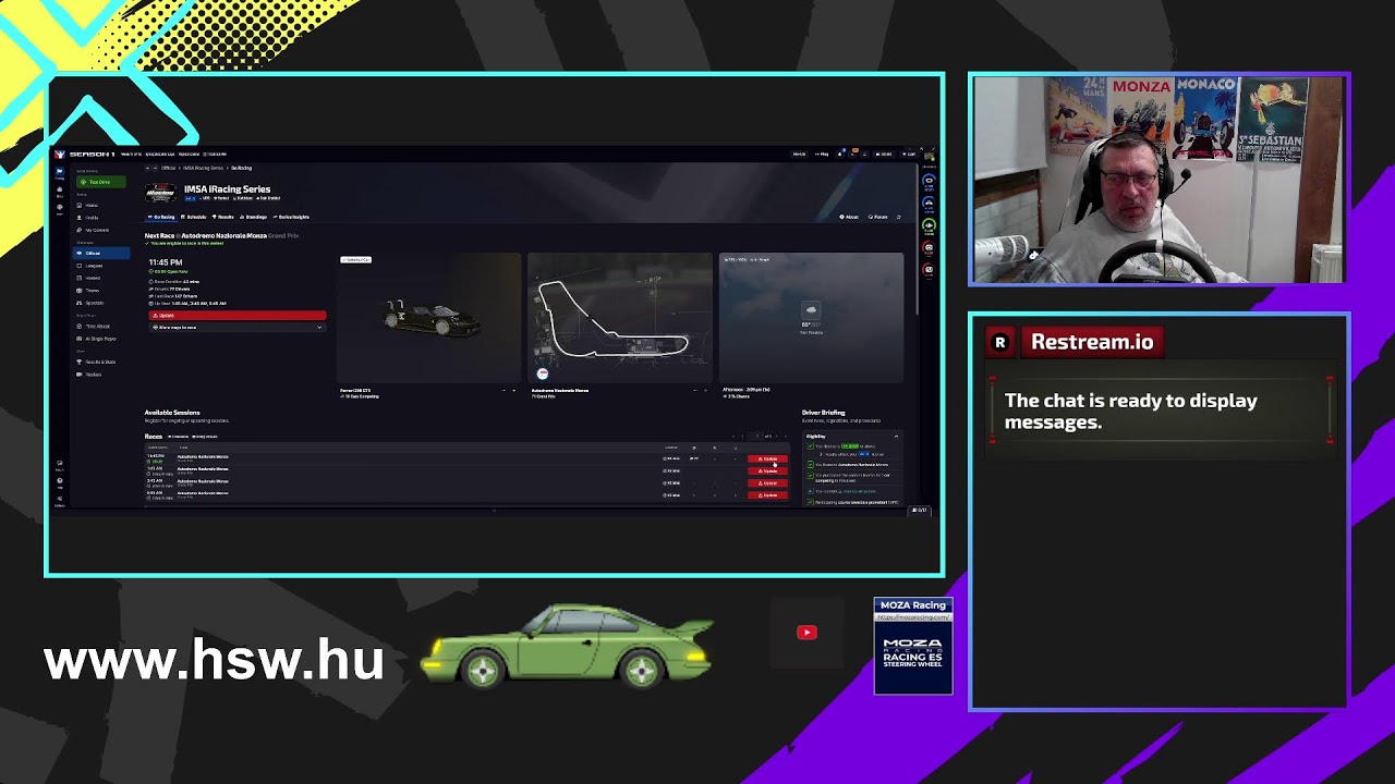 HSW Simracing LIVE Channel!
