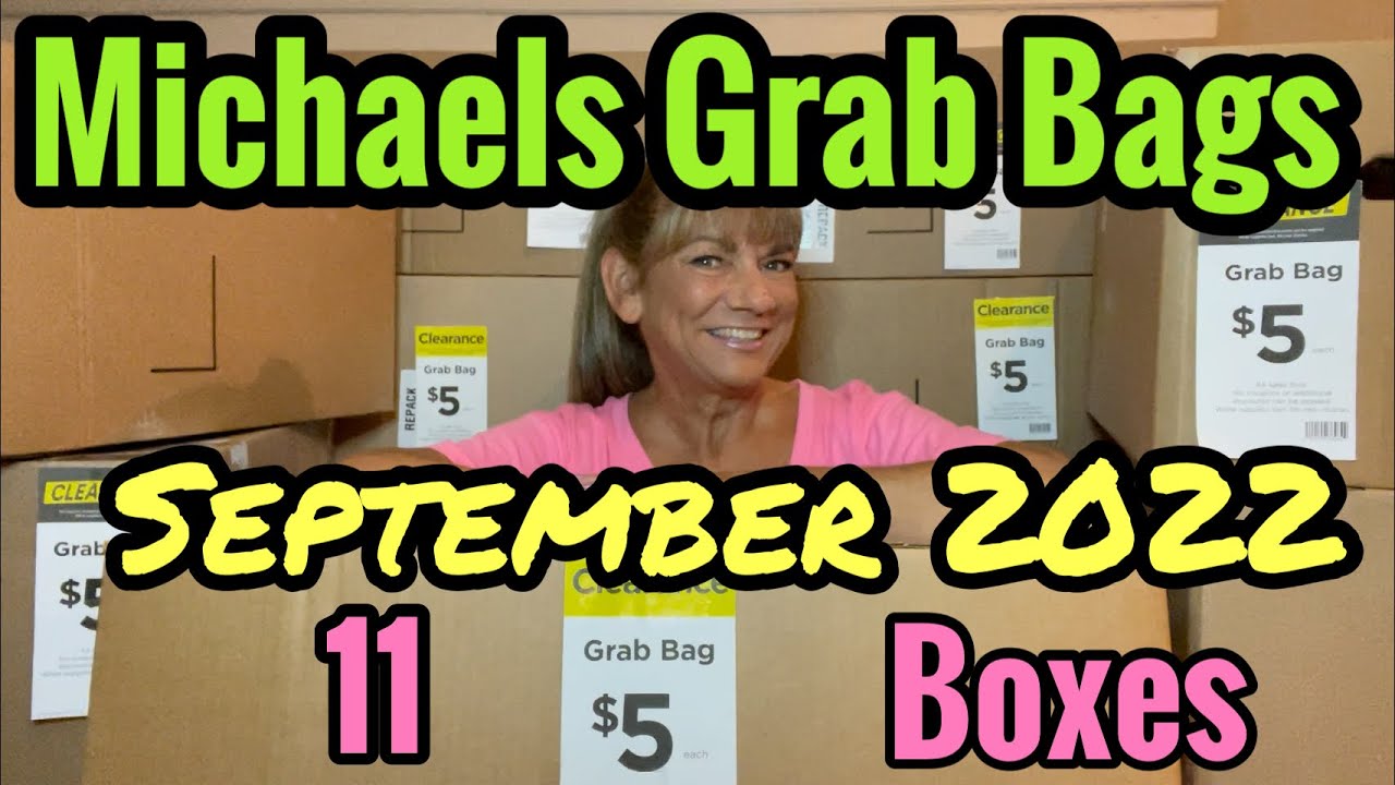 MICHAELS Grab Bags / Boxes September 2022 $5 each Was It Worth It??