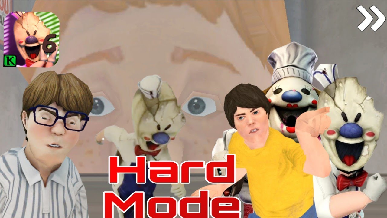 ice scream 6 hard mode gameplay