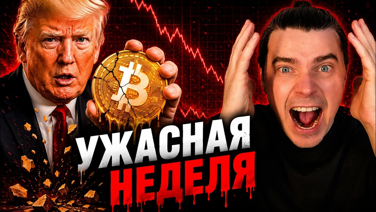 ⚠️БИТКОИН НА ГРАНИ! СЛЕДУЮЩАЯ НЕДЕЛЯ РЕШИТ ВСЕ! BTC И АЛЬТКОИНЫ ГОТОВЬСЯ К САМОЙ УЖАСНОЙ