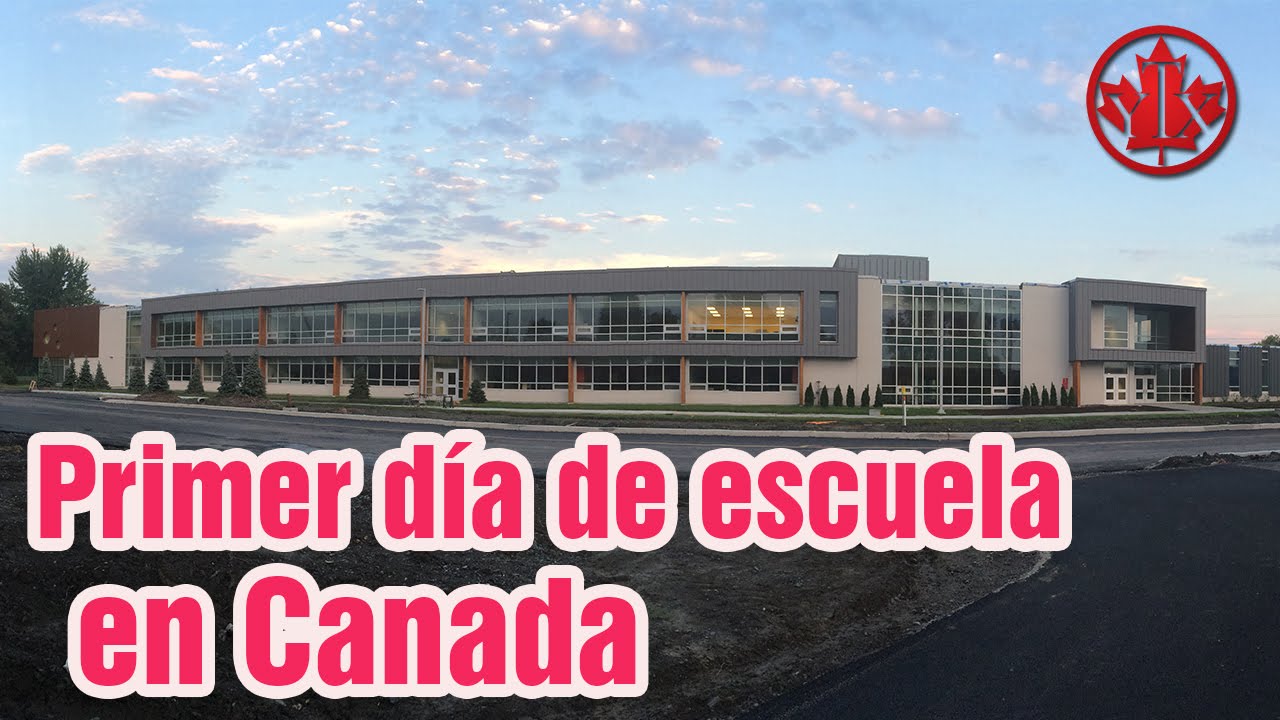 La escuela en Quebec  primer día de escuela