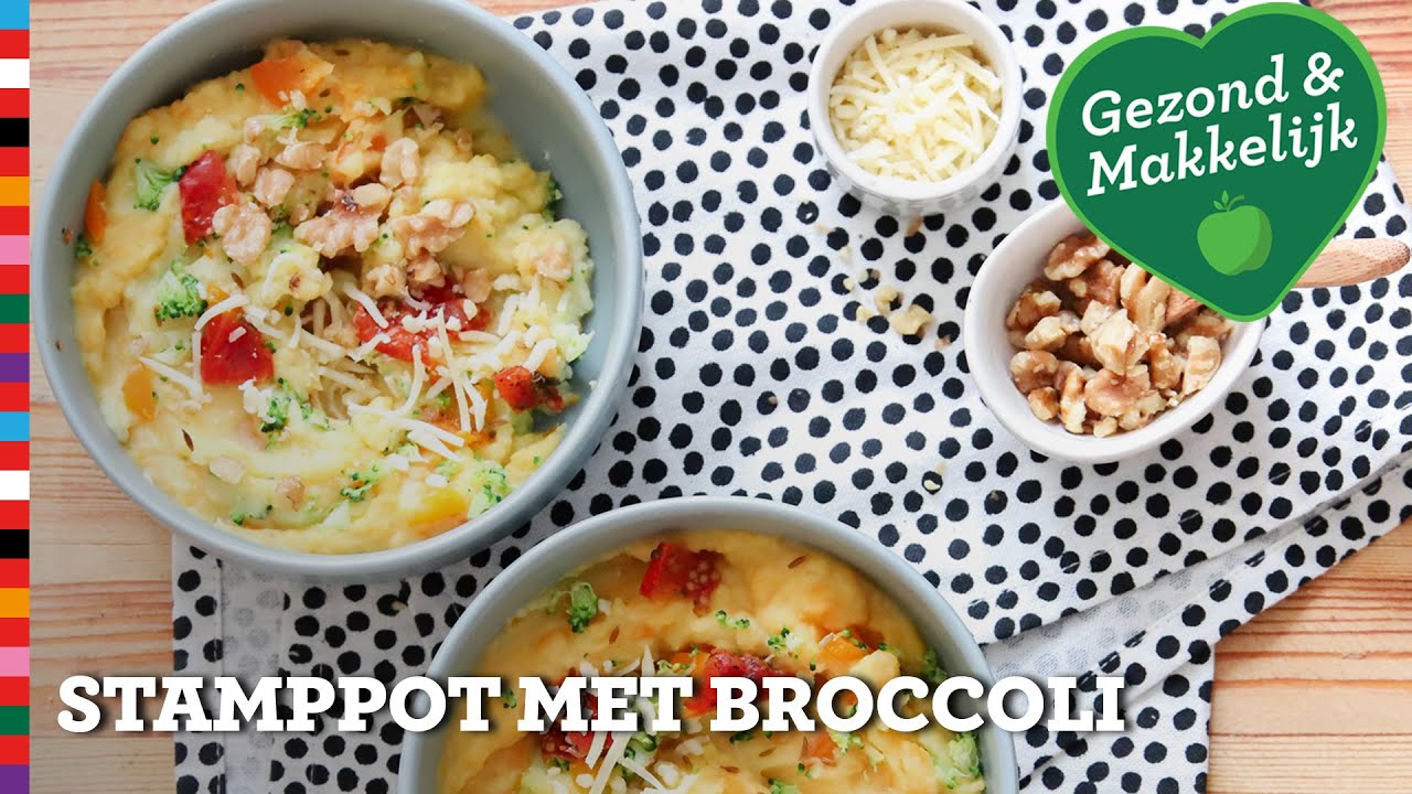 Stamppot broccoli | Gezond recept | Voedingscentrum