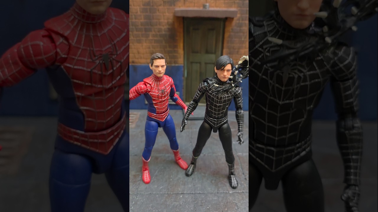 Marvel Legends Spider-Man Tobey Maguire Comparisons #marvellegendscommunity #marvellegendscollector