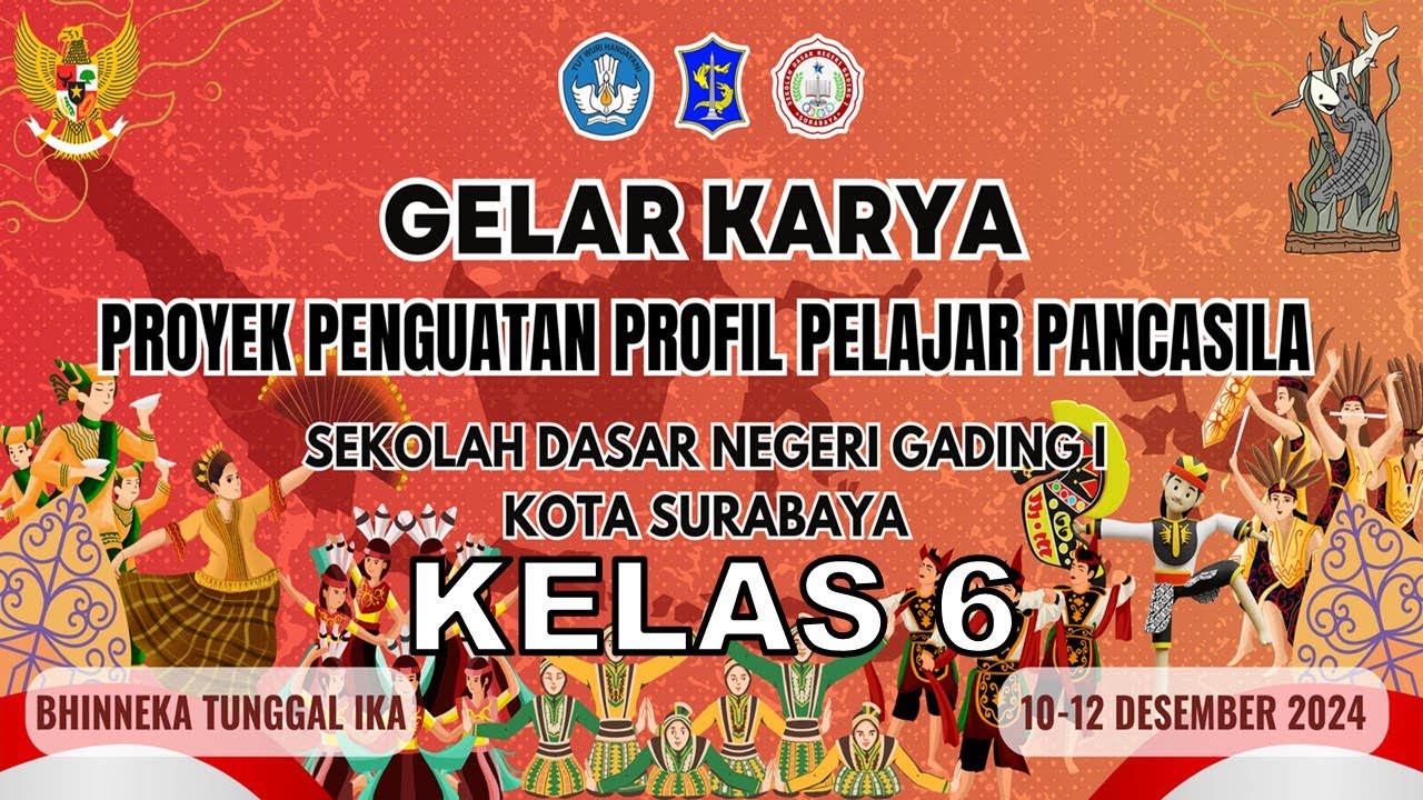 Gelar Karya P5 Kelas 6 SDN Gading I Surabaya Tahun 2024