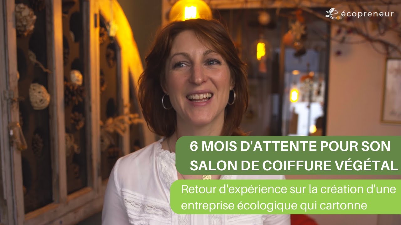 Coloriste végétal et spécialiste en coupe énergétique, elle ouvre son salon de coiffure au naturel