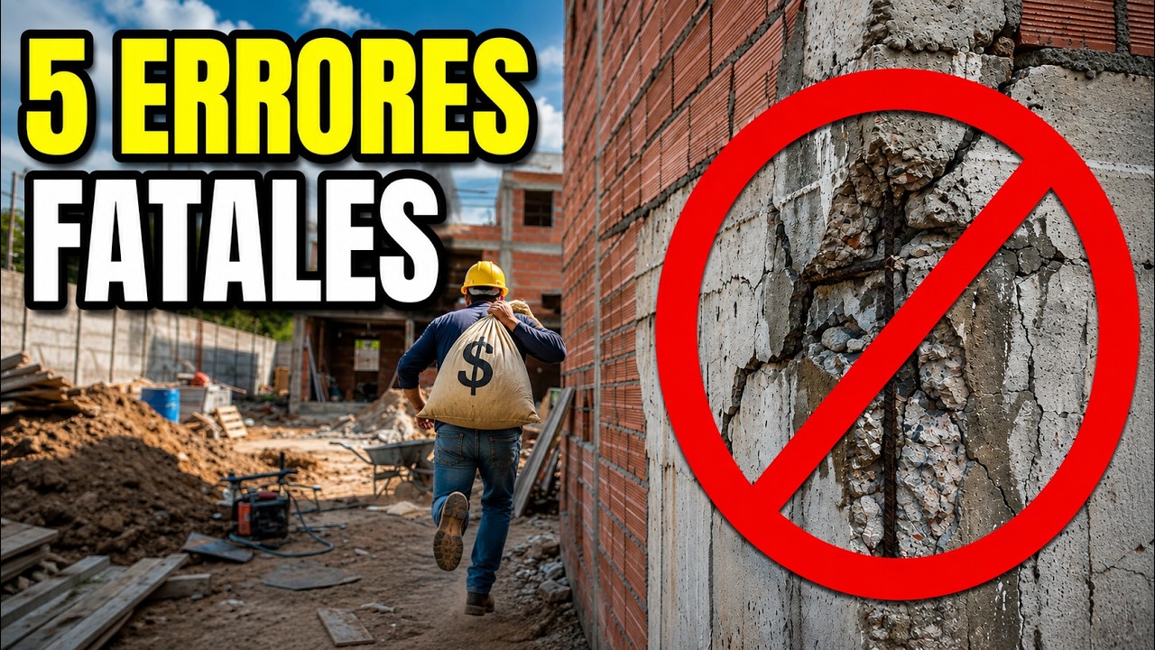 (5) Errores invisibles que condenan una casa.