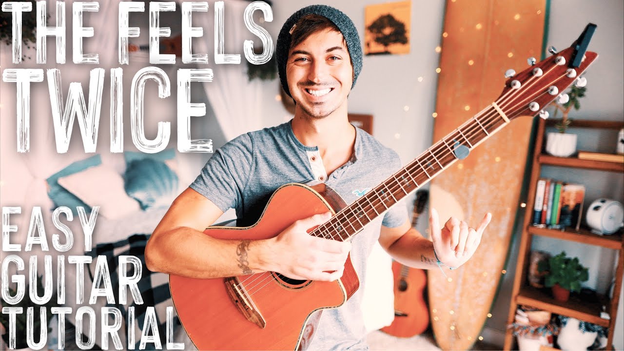 The Feels TWICE Guitar Tutorial (트와이스) // The Feels Guitar // Guitar Lesson 