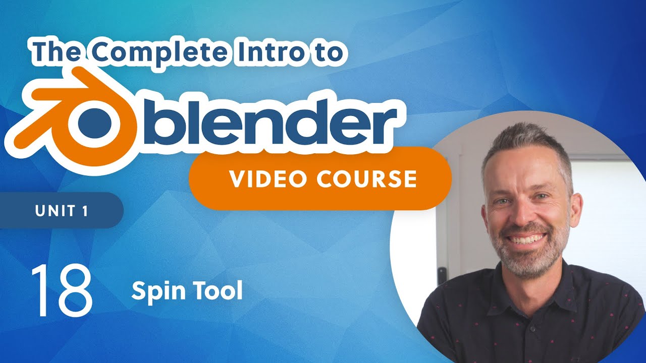 Учебное пособие Blender для начинающих — инструмент «Вращение»