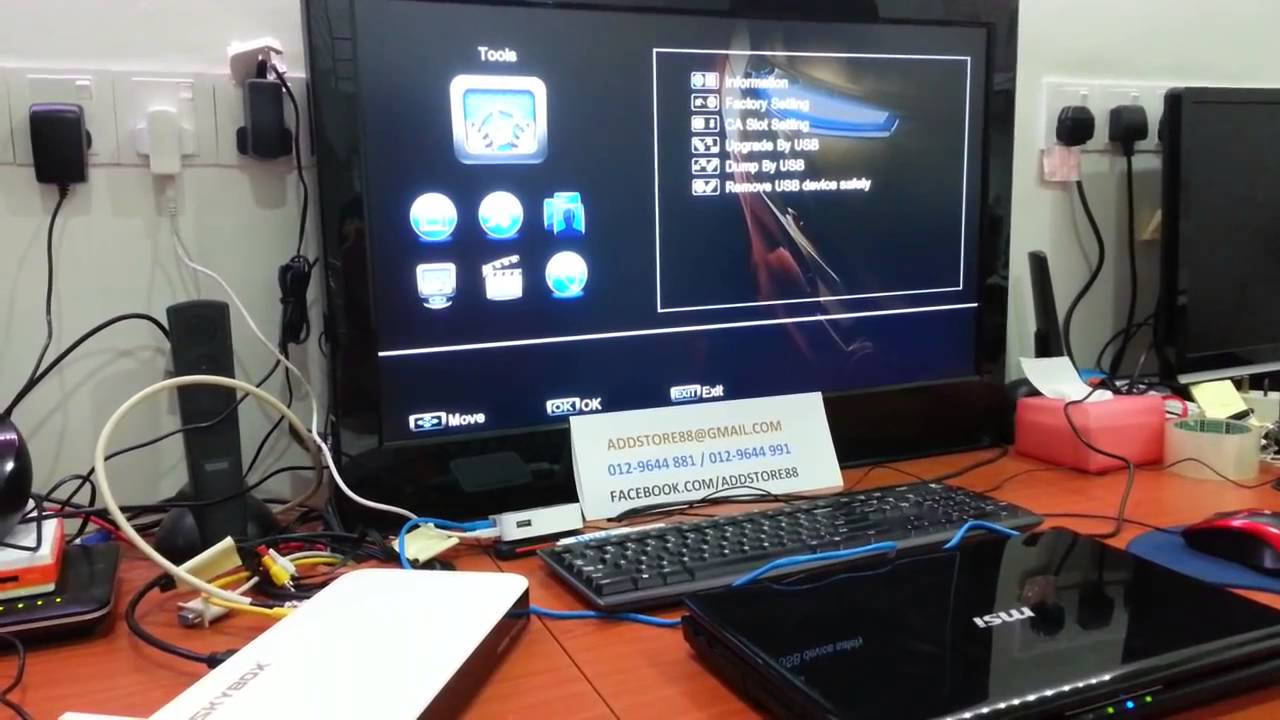 How To Update Firmware & Cline For Skybox Openbox