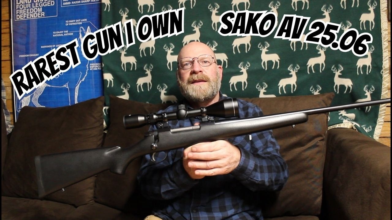 The RAREST Gun I Own! Sako AV 25.06