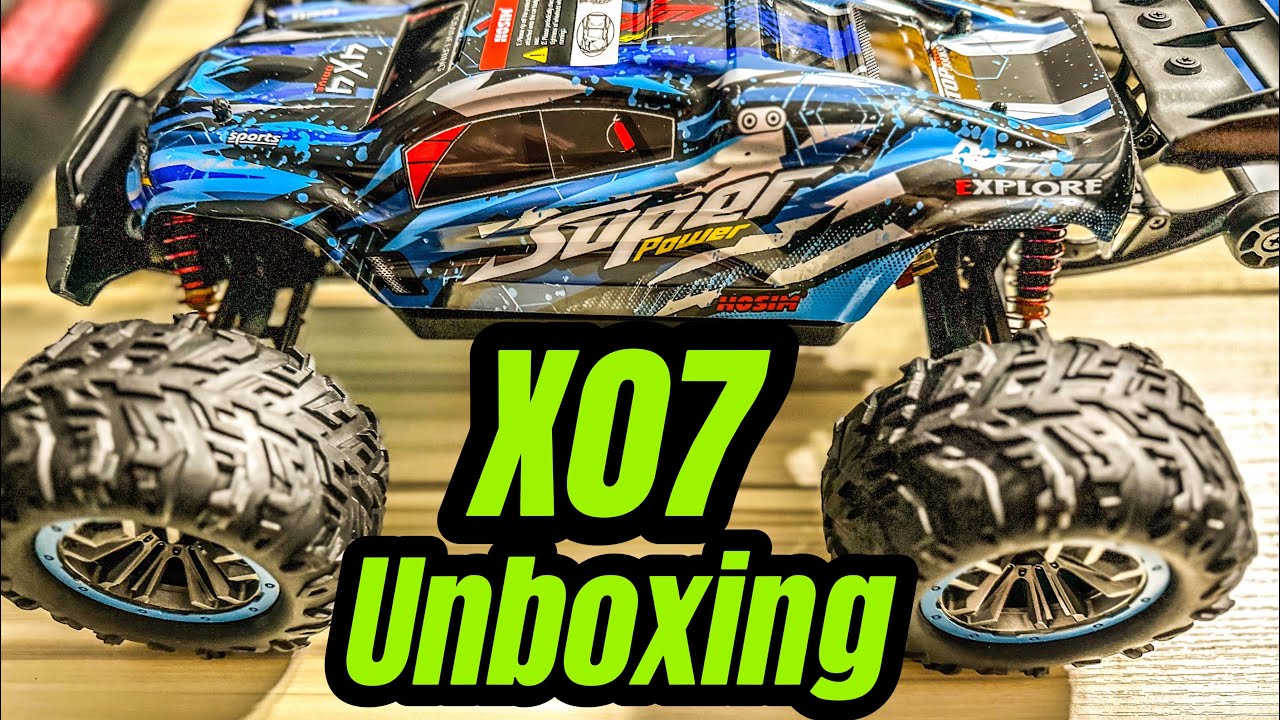 Hosim X07 1/10th Scale RC Truggy Unboxing!