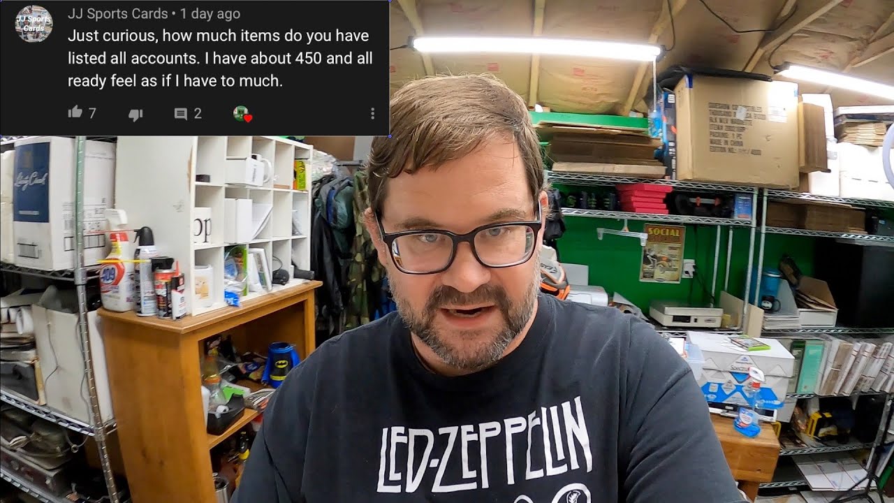 Сколько товаров выставлено на EBAY продавцом, работающим полный рабочий день?