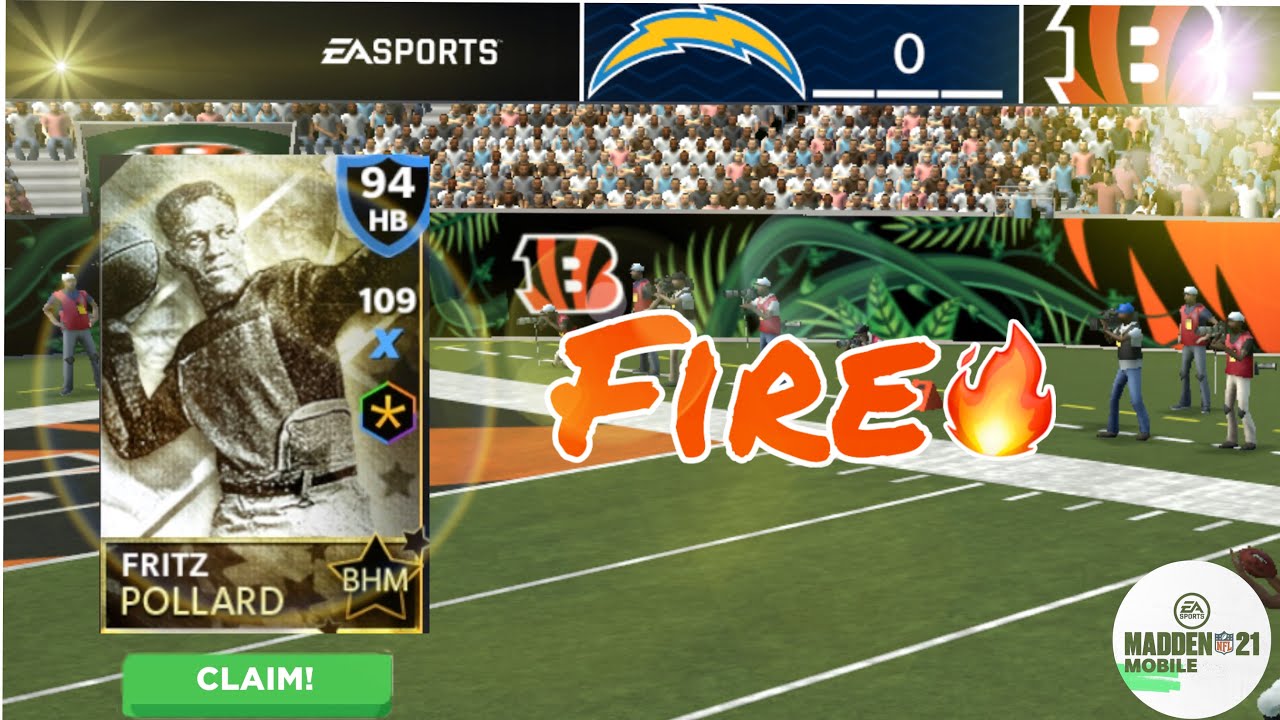 CLAIMING MY FREE 94 BHM PLAYER!! *INSANE STATS*-Madden Mobile 21