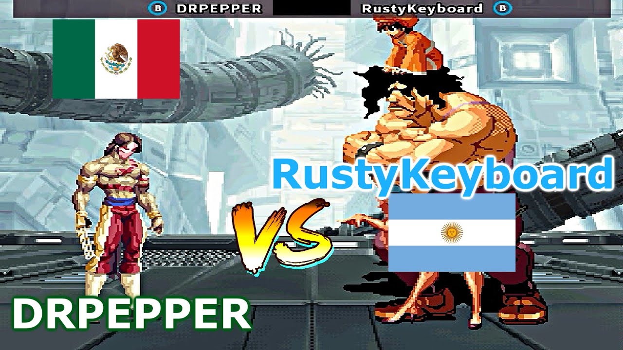 SNK vs. Capcom - SVC Chaos Super Plus - DRPEPPER vs RustyKeyboard FT5