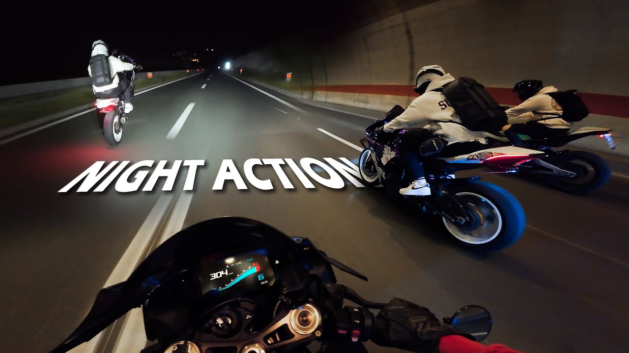 Bikelife Nachts in Kroatien | R1, S1000RR, M1000RR & HP4