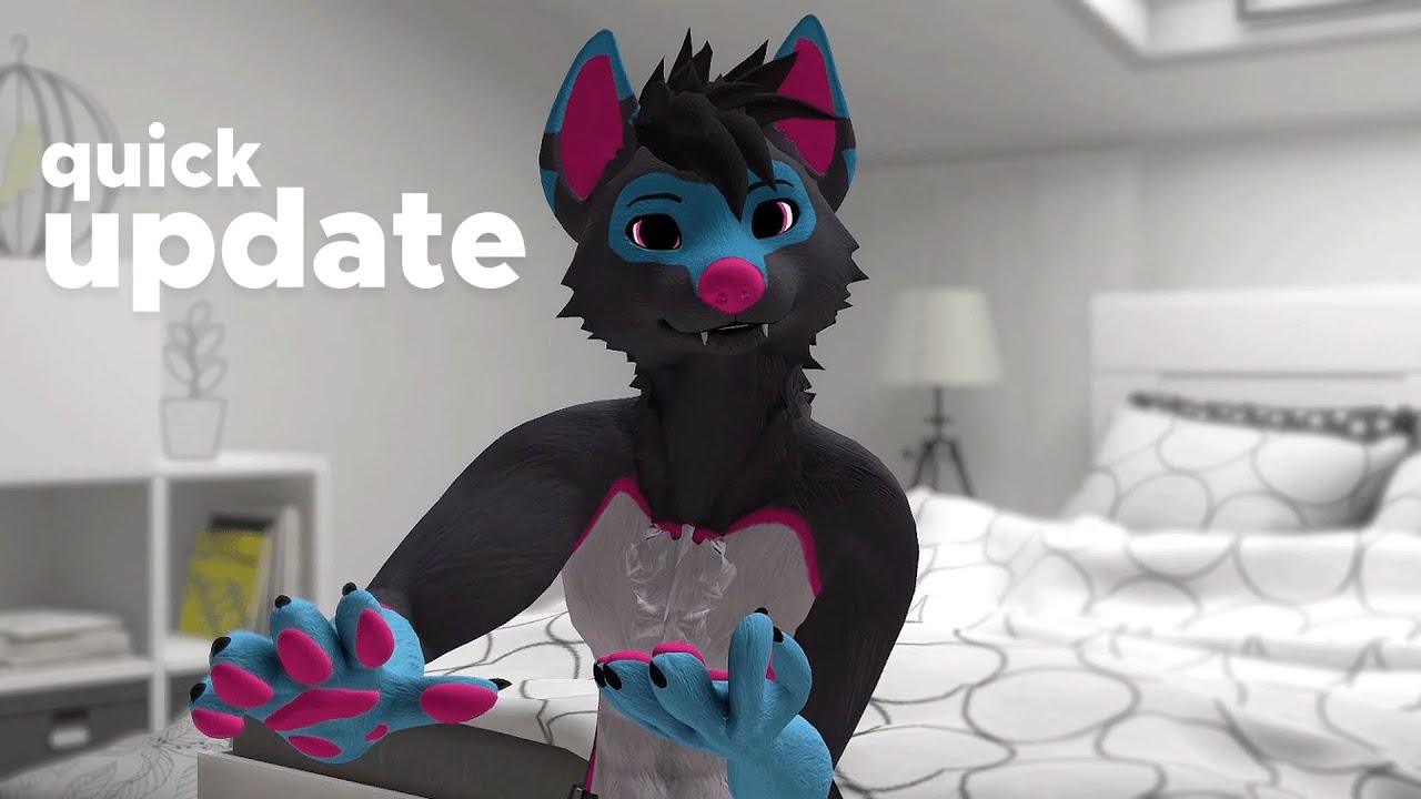 a quick and cozy update 🫰 (VRChat)