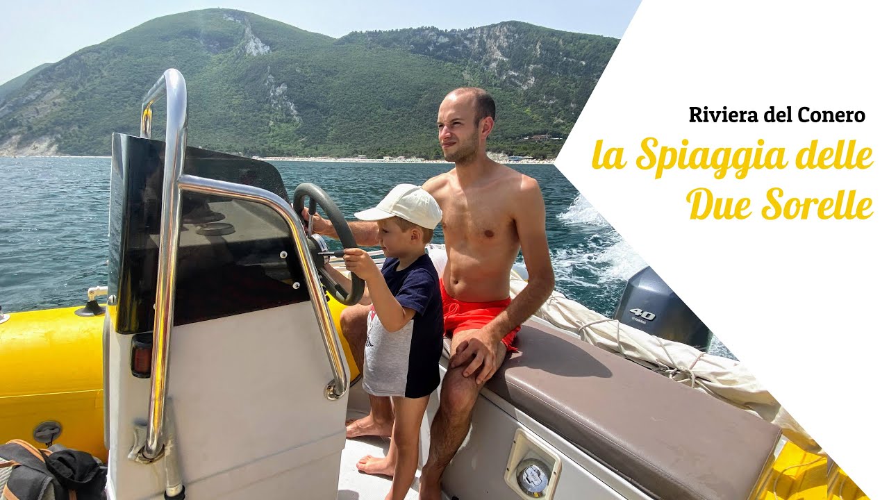 Spiaggia delle Due Sorelle - Conero in gommone - Numana (AN)