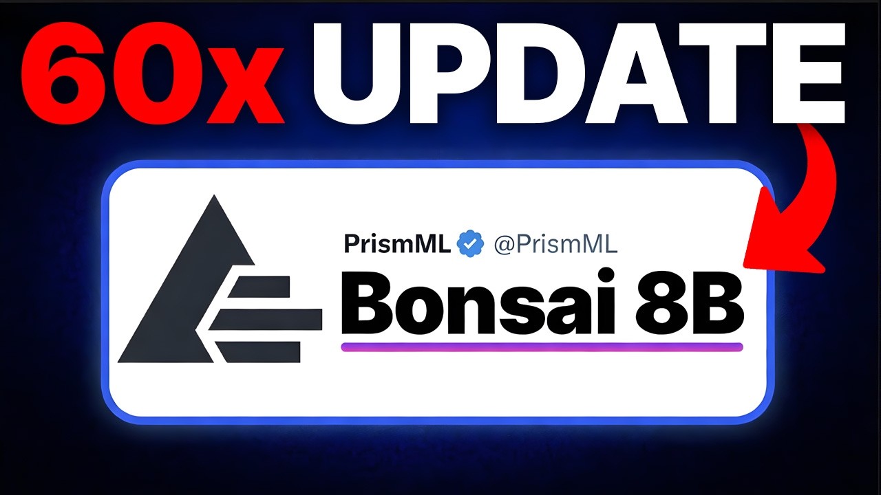 Новый сорт бонсай PrismML Bonsai 8B просто невероятен! (БЕСПЛАТНО)