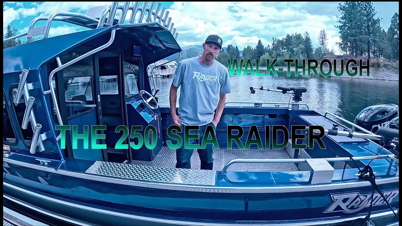 RAIDER BOATS LOADED 250 SEA RAIDER Walk-Through BY SELKIRK MARINE PREMIER Aluminum Boat Dealer