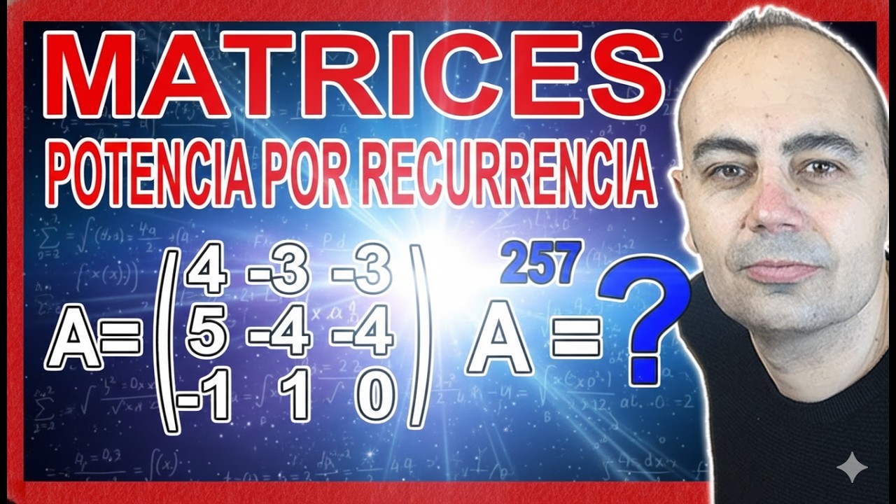 Potencia por Recurrencia 🔄 Matriz Cíclica Explicada