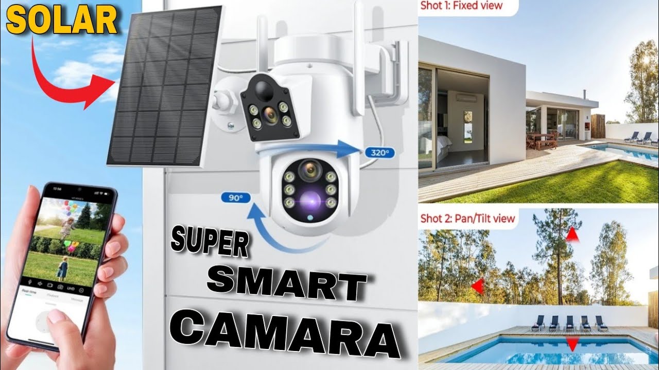 CAMARA SOLAR SUPER INTELIGENTE 😱