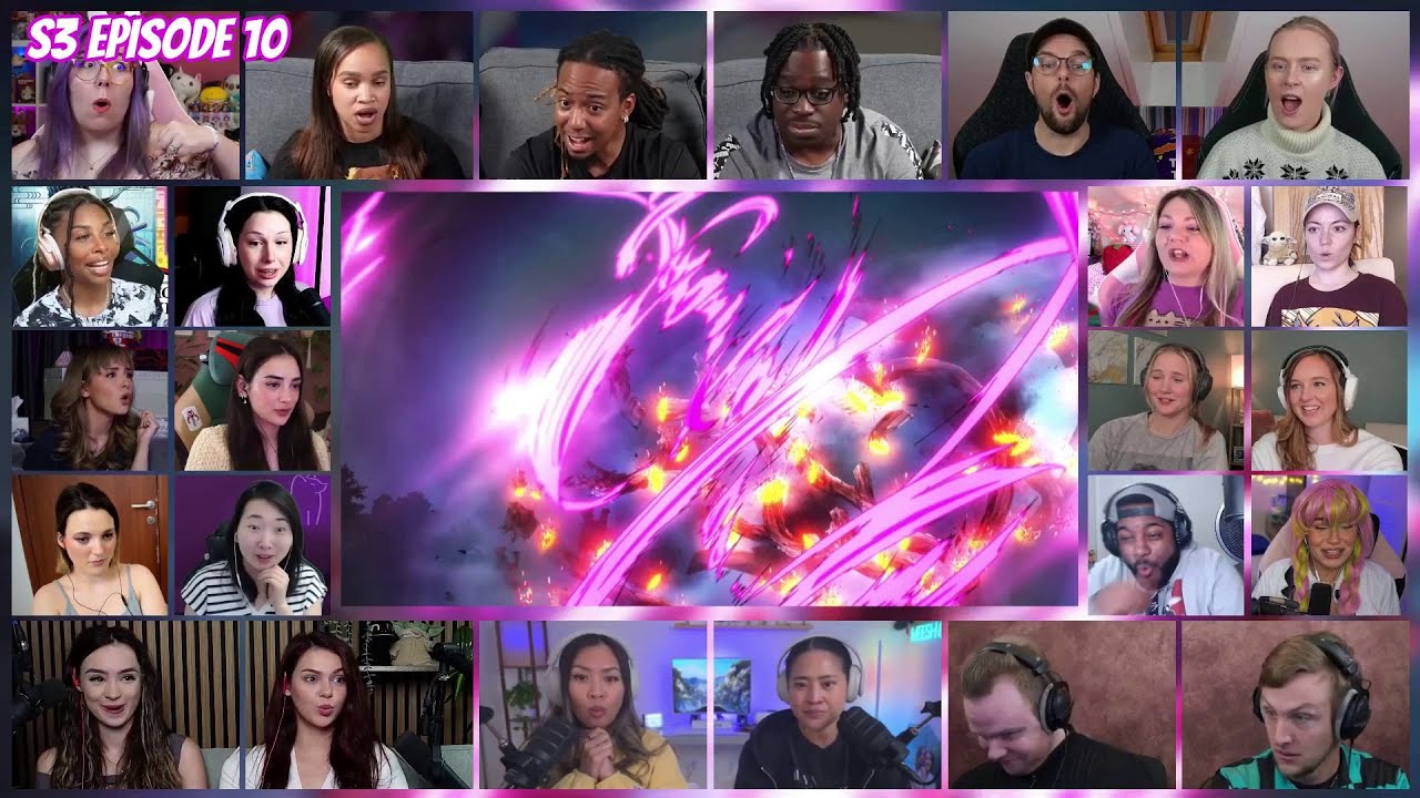 Demon Slayer Season 3 Episode 10 Reaction Mashup | Kimetsu no Yaiba 鬼滅の刃