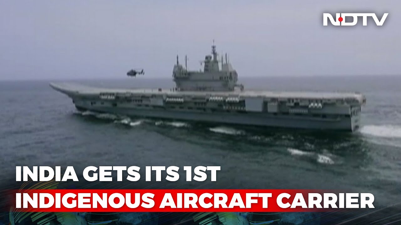 INS Vikrant, India's First Home-Built Aircraft Carrier, Commissioned By PM | The News