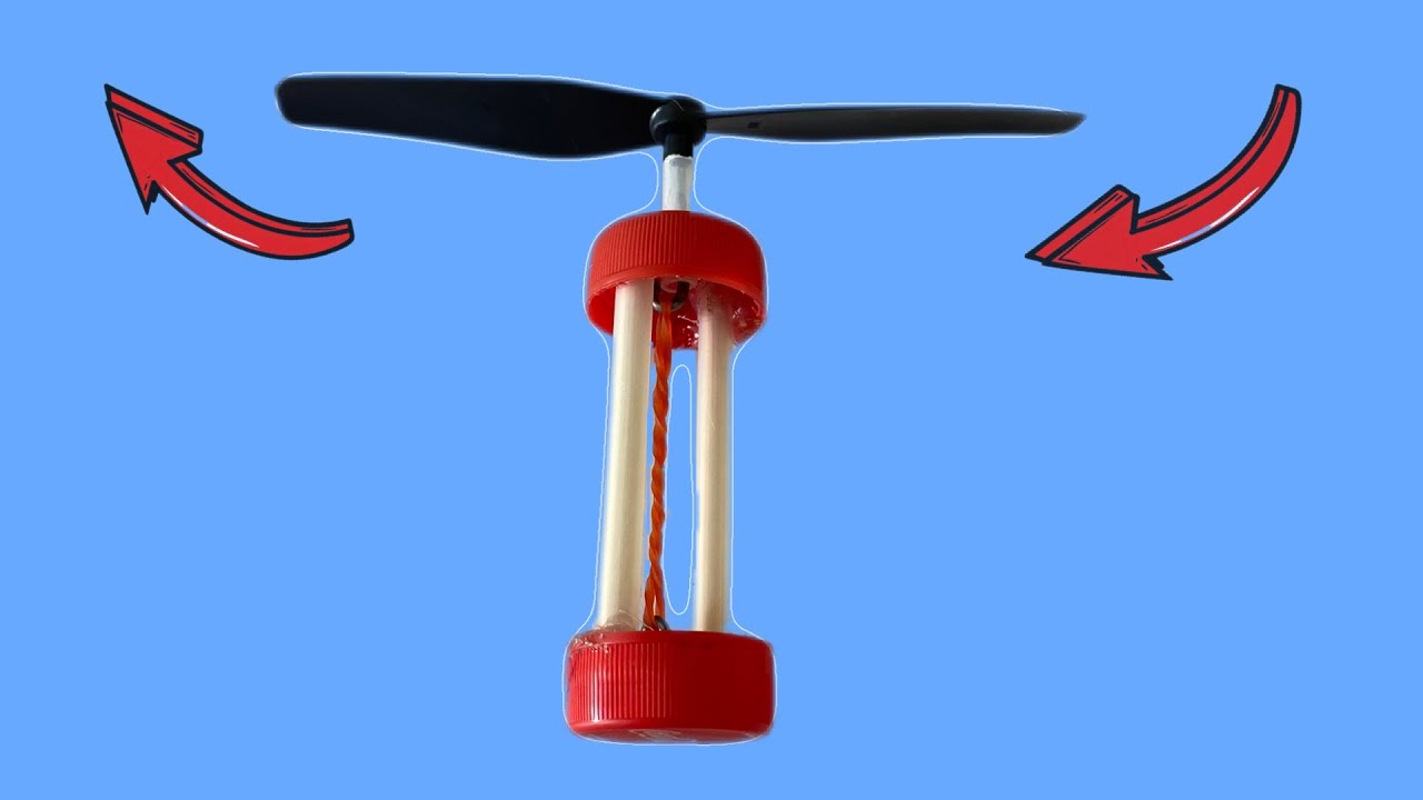 How to make simple flying toy | Simple flying toy