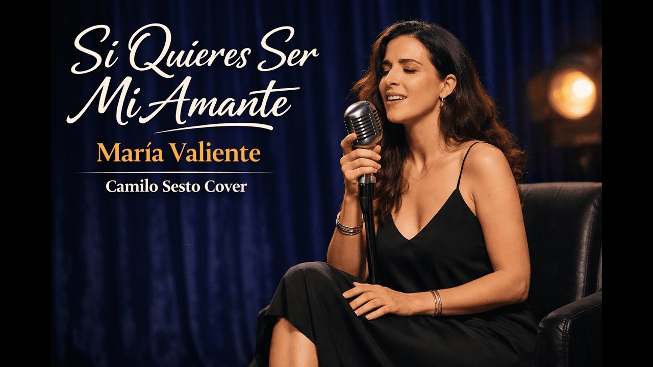 María Valiente — Si Quieres Ser Mi Amante | Cover Camilo Sesto