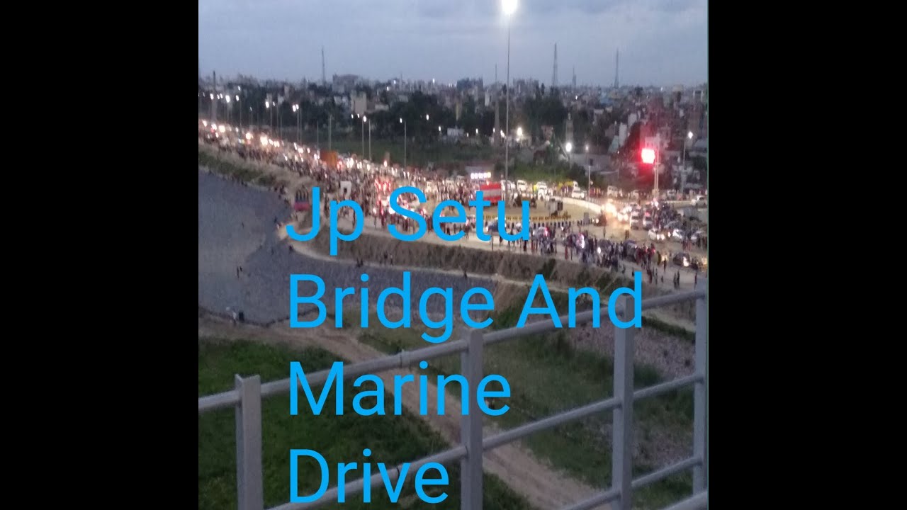 Beautiful View Of Jp Setu || Beautiful View Of Marine Drive Patna.
