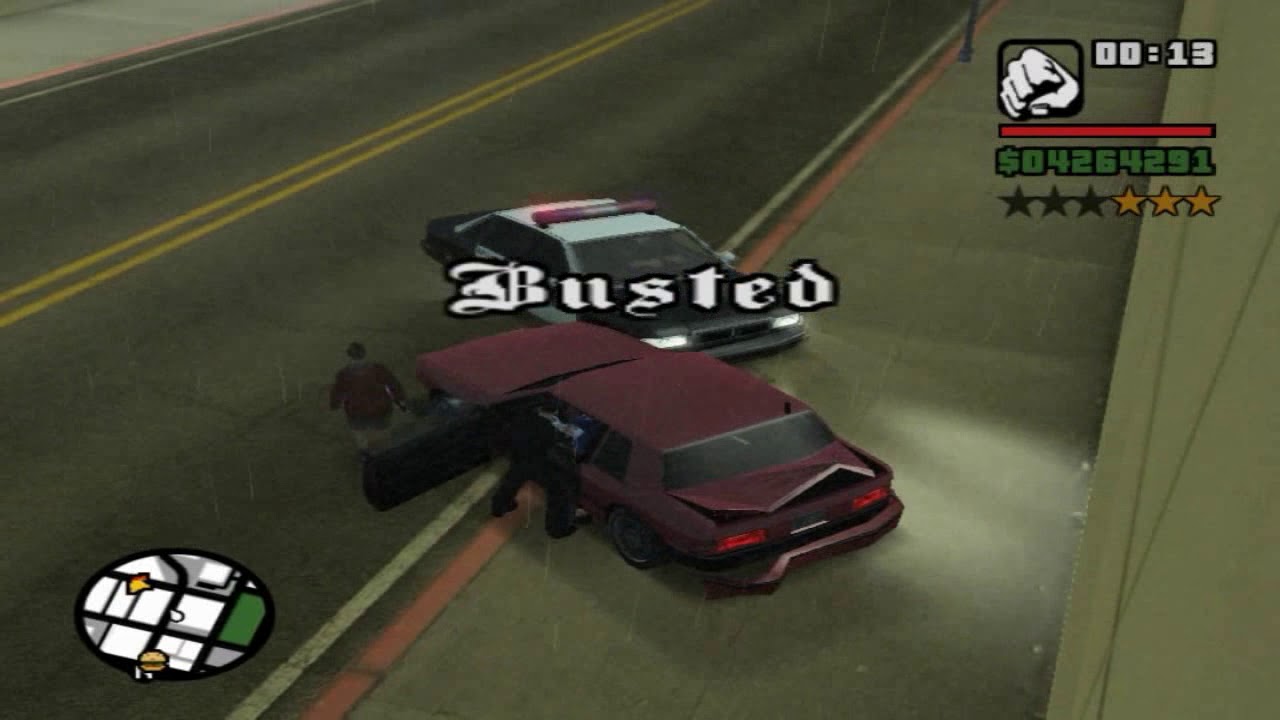 GTA SA BUSTED 45 (AJLOJYQY & STATEOFEMERGENCY EDITION)