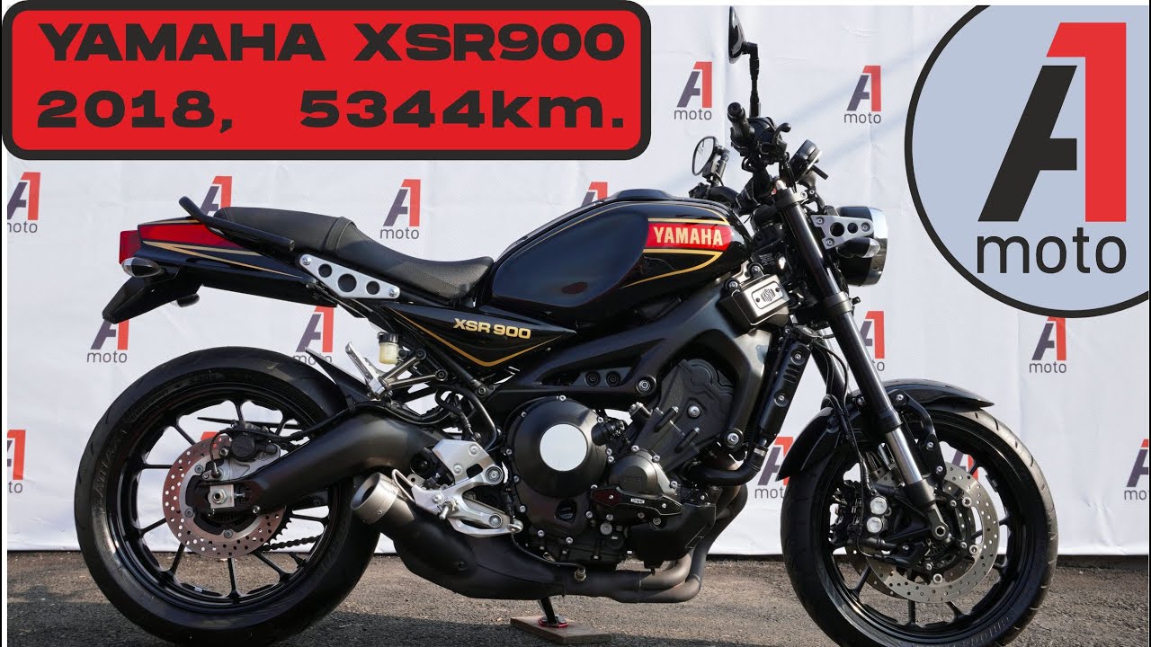Yamaha XSR900, RN56J-000478, 5344км, 2018г, осмотр продажа Владивосток.