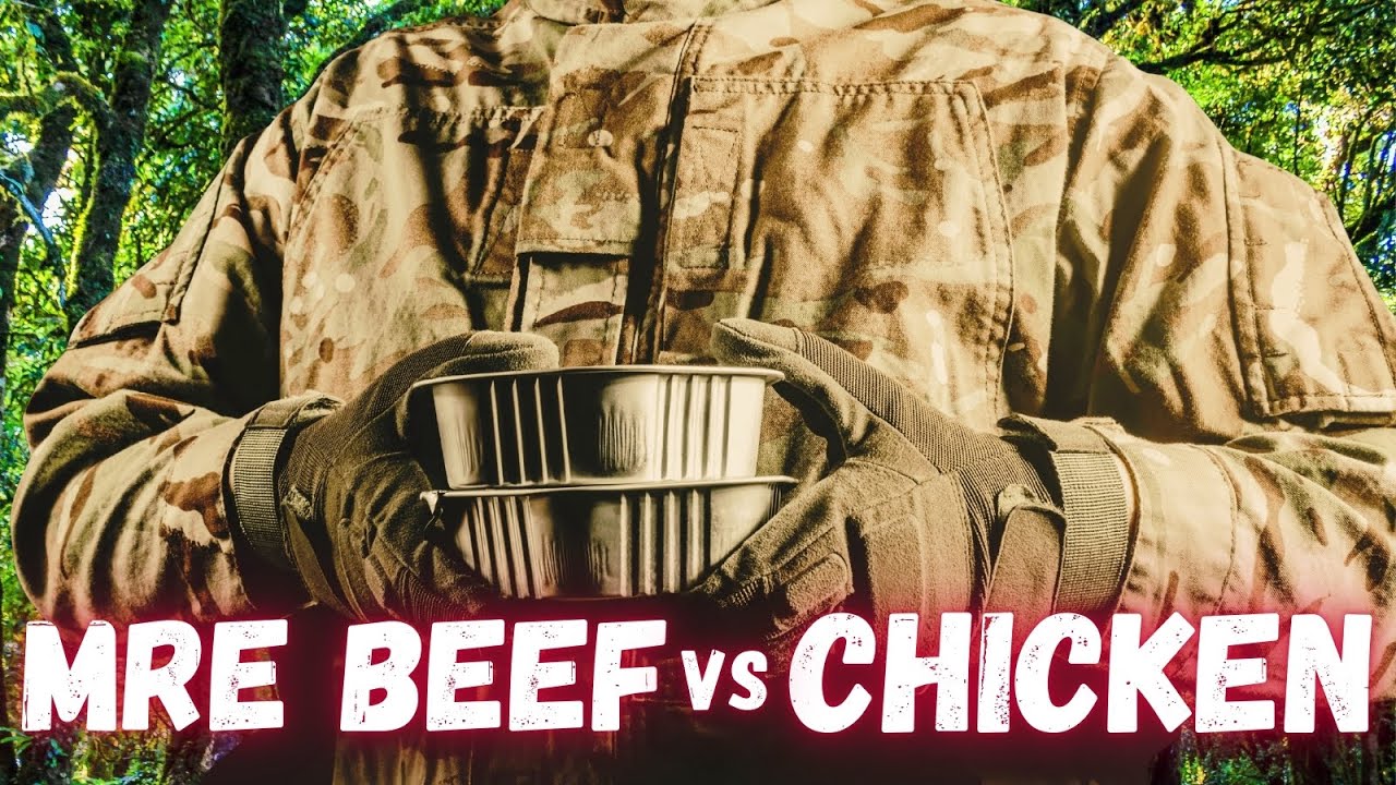 26 YEAR OLD MRE COMPARISON. BEEF VS CHICKEN