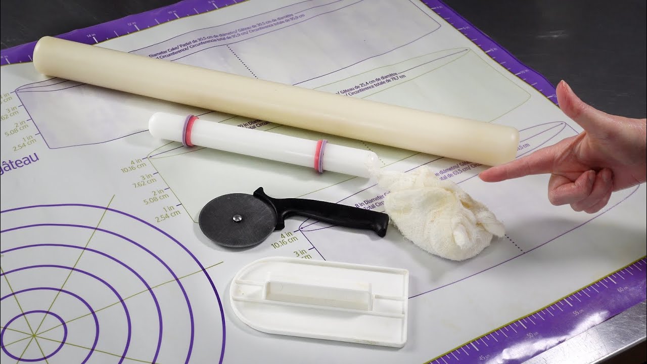 6 Must have tools for fondant [ Cake Decorating For Beginners ]