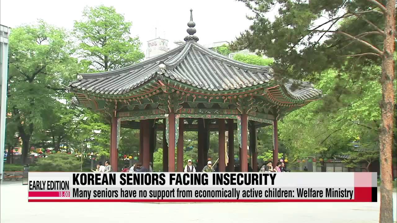 Many Korean seniors have no support from econmically active children： welfare mi