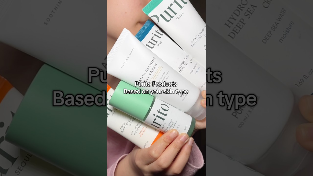 Viral Korean skincare brand @purito_official  products, based on your skin type 🤭💚 @yesstyle