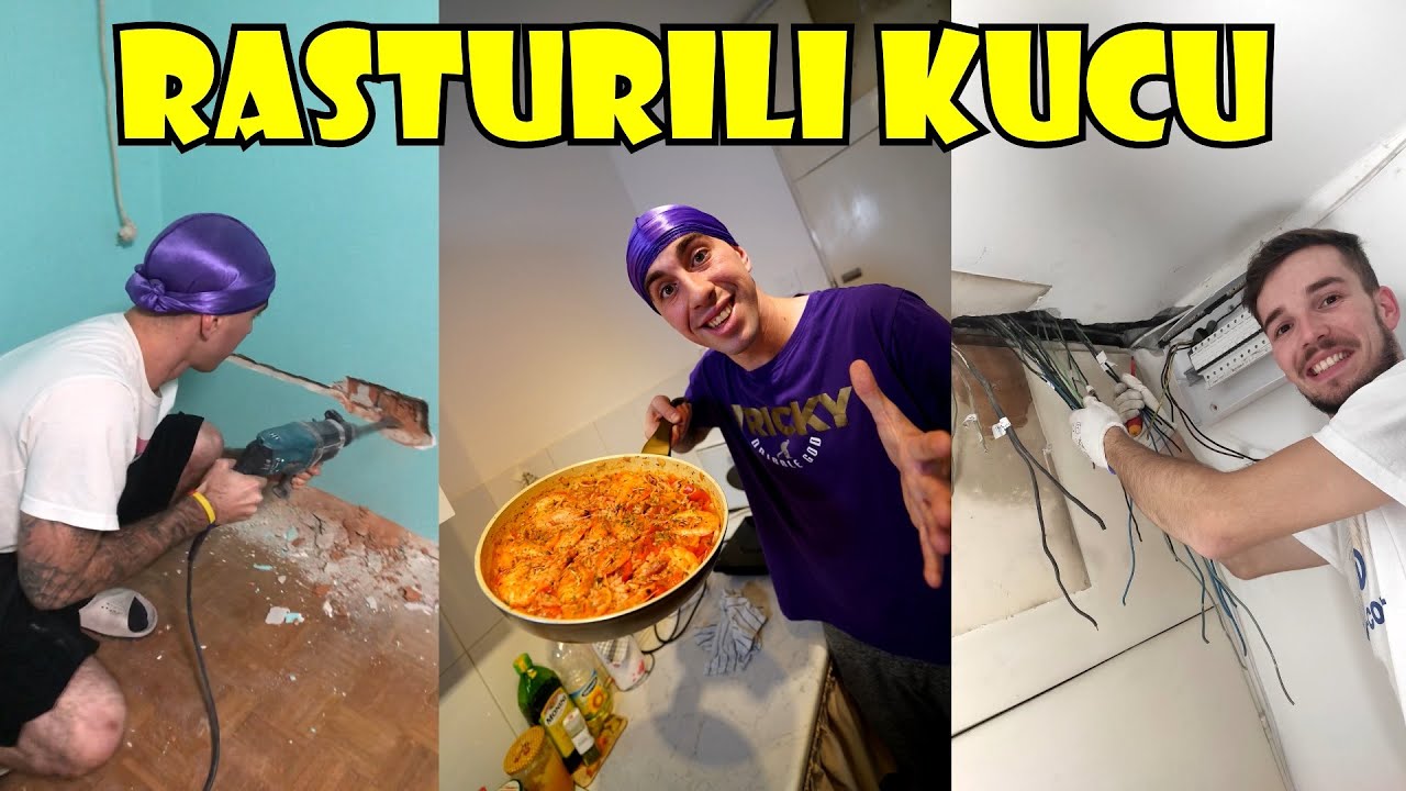 RUSIM KUCU I SPREMAM VESICU PRAVI SPECIJALITET *Spanska Paelja*