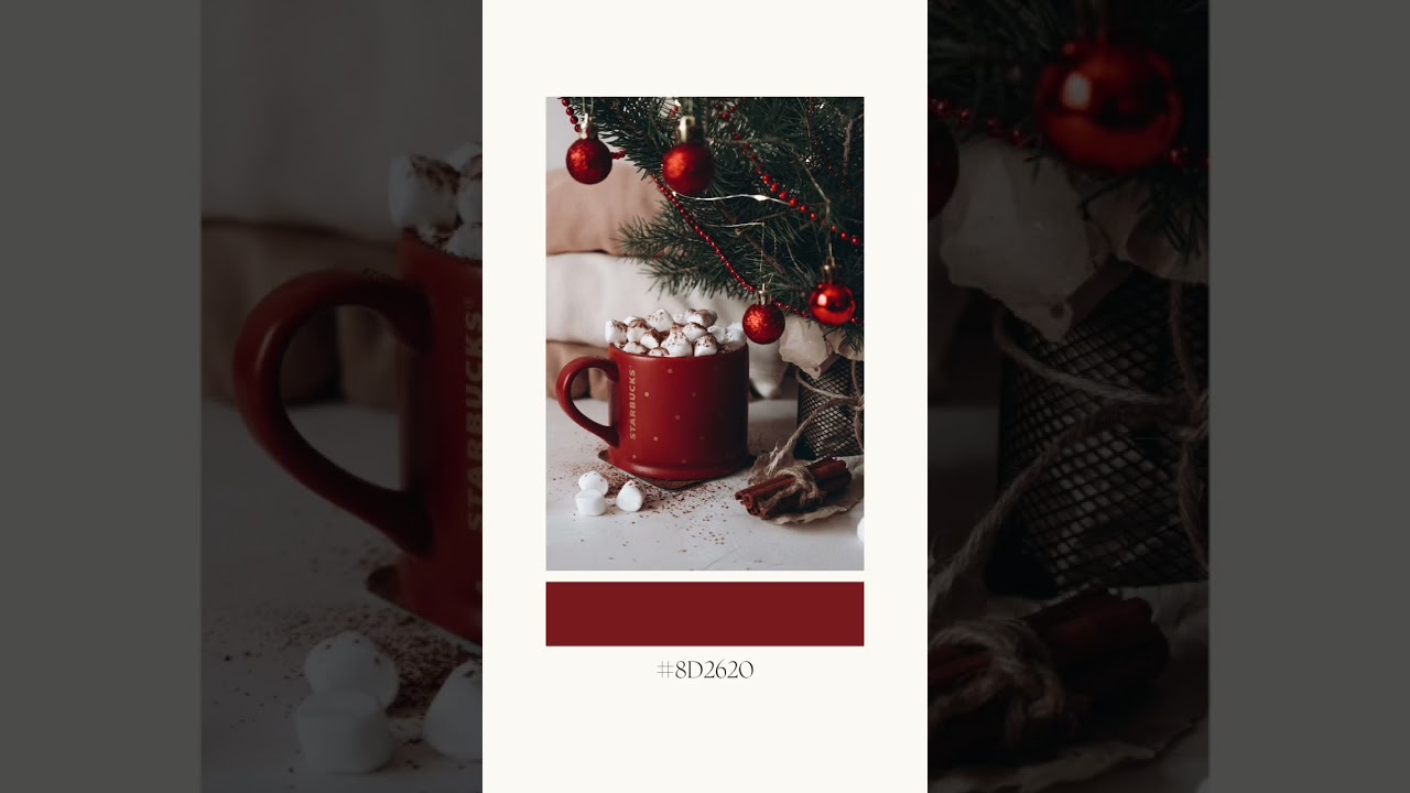Christmas Color Palette🎄 #christmas #color #colorpalettes #mockups #colors #design #mood
