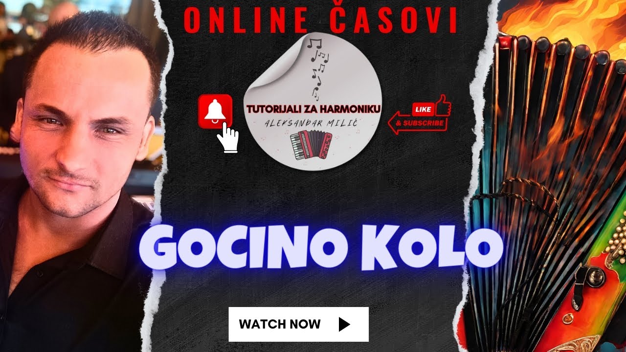 GOCINO KOLO-TUTORIJAL🪗🪗🪗🔥🔥🔥