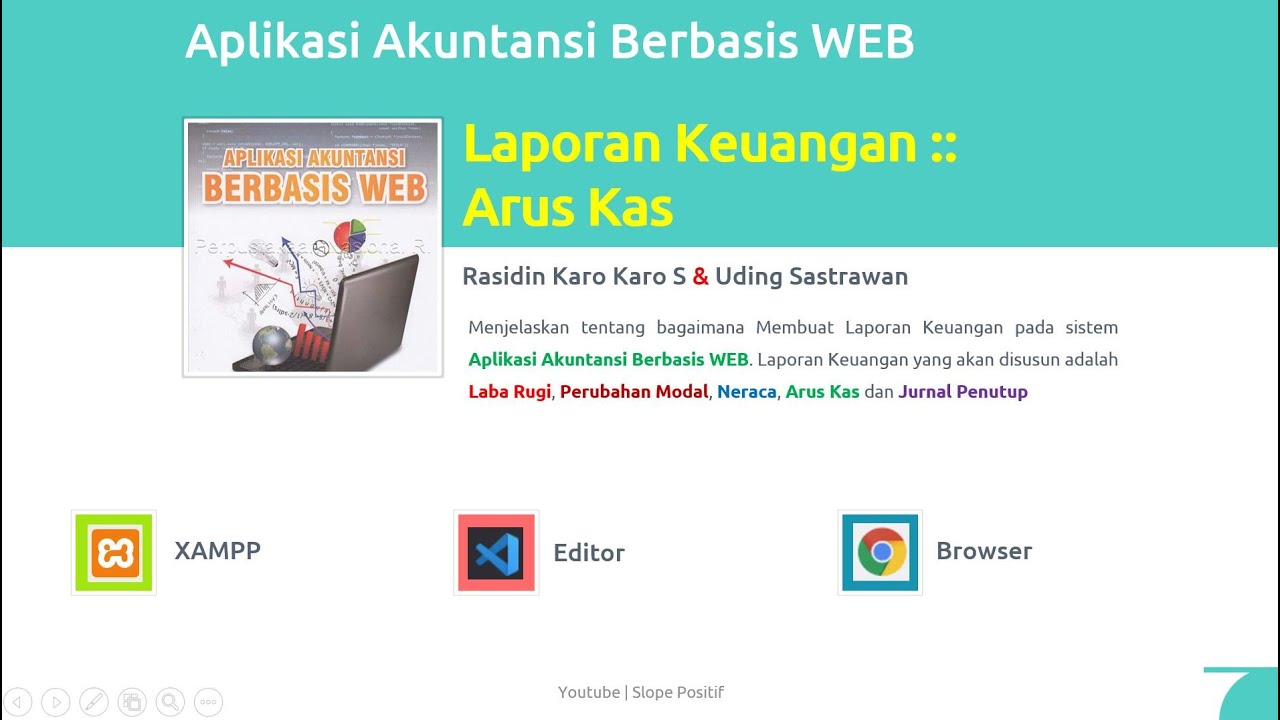 Aplikasi Akuntansi Berbasis WEB dengan CodeIgniter 4#17 Laporan Keuangan: Arus Kas