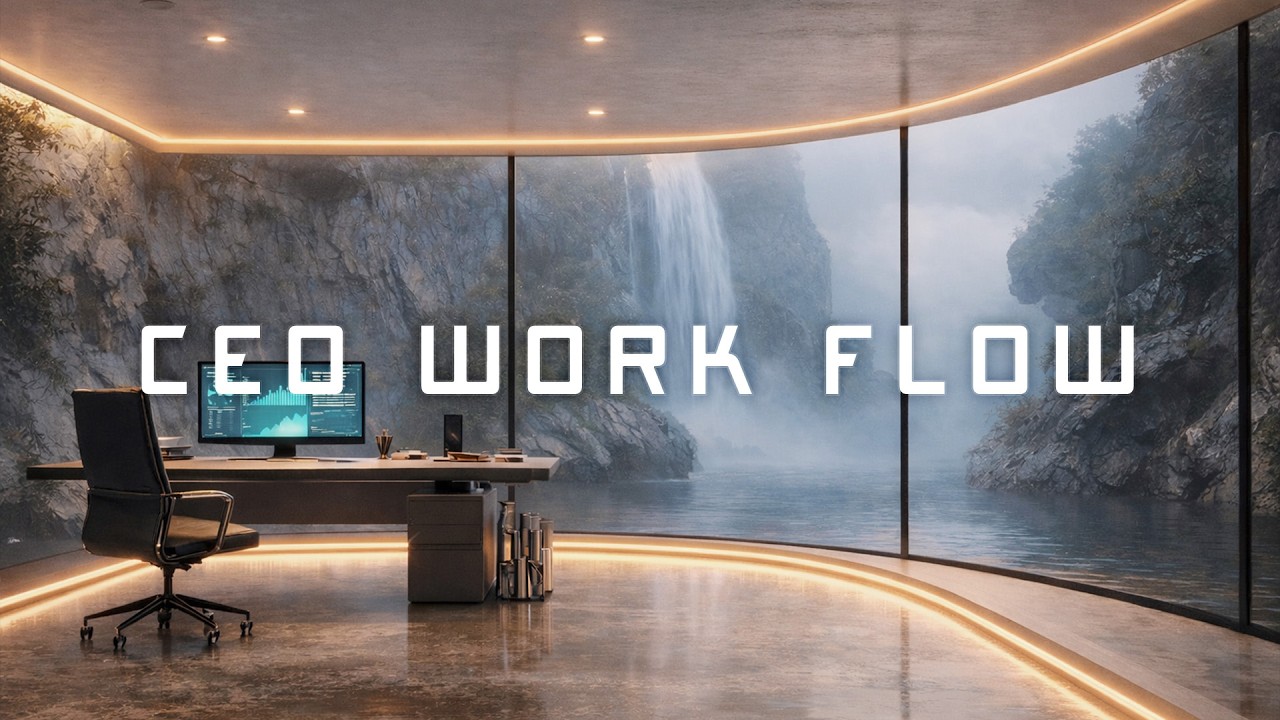 Deep Focus Music for Morning Office Work | CEO Mode