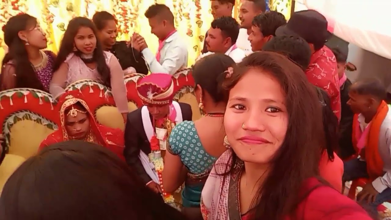 जीजा _साली में हुई बहेस😳😡jute को लेकर😱😂.   Part __1#happy .  #tharuwedding  #villageweddingvideo