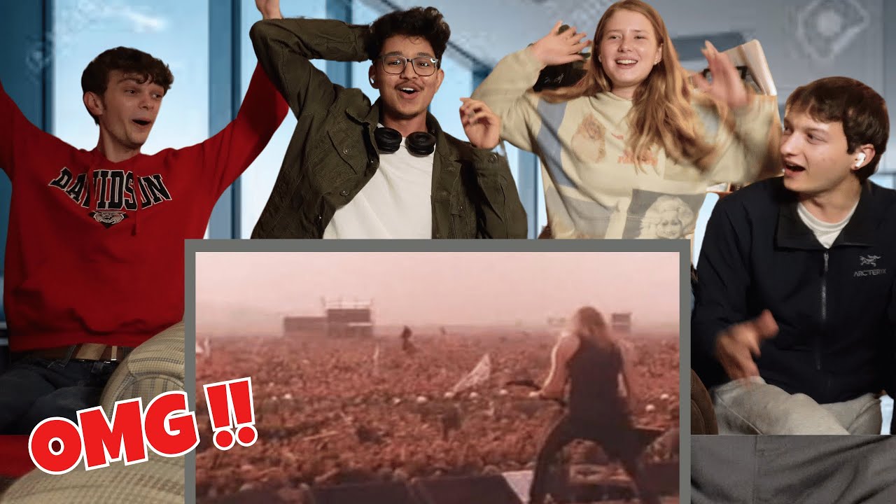 We Went Crazy Reacting to Metallica - Enter Sandman Live Moscow 1991