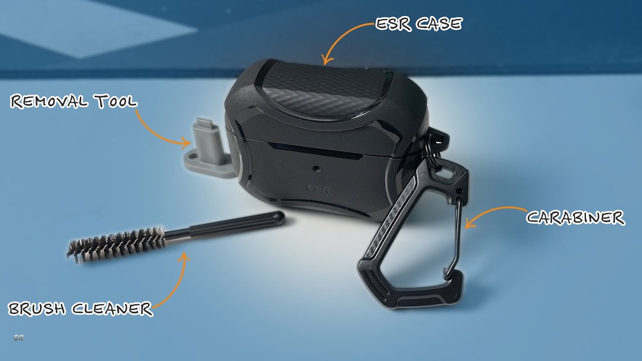 Best AirPods Pro 2 Case to Buy - ESR Cyber Armor Tough Case!